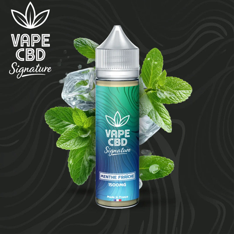 Menthe Fraîche 50ml - Vape CBD Signature