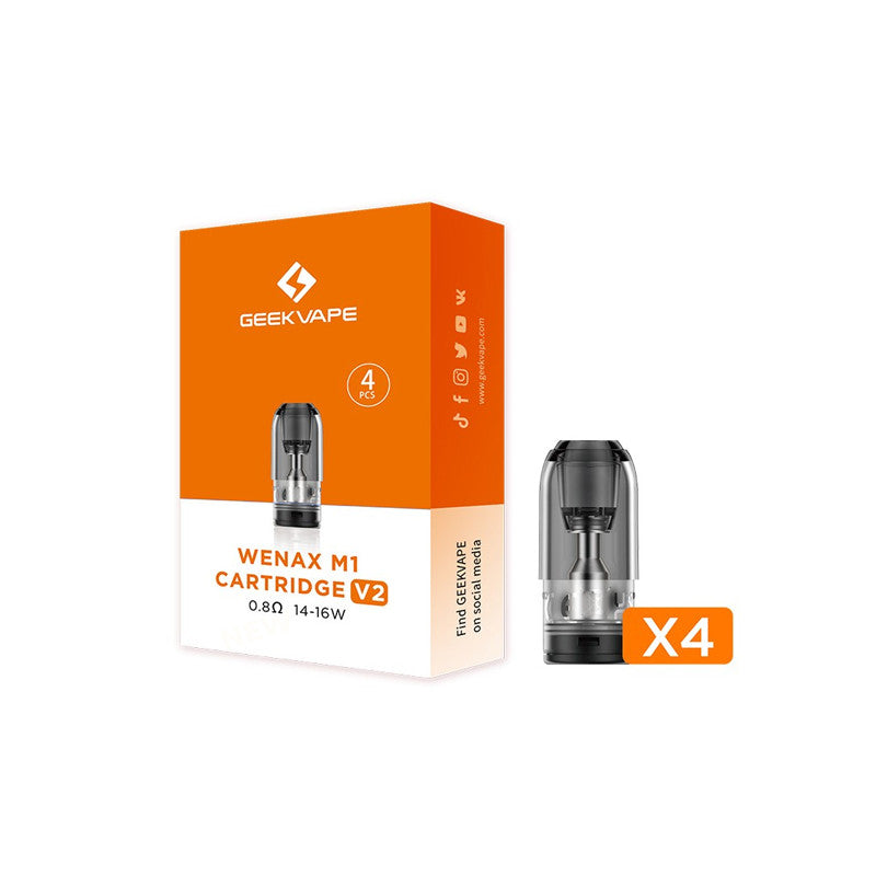 Pod de remplacement Wenax M2 V2 2ml (0.8/1.2)- Geekvape (pack de 4)